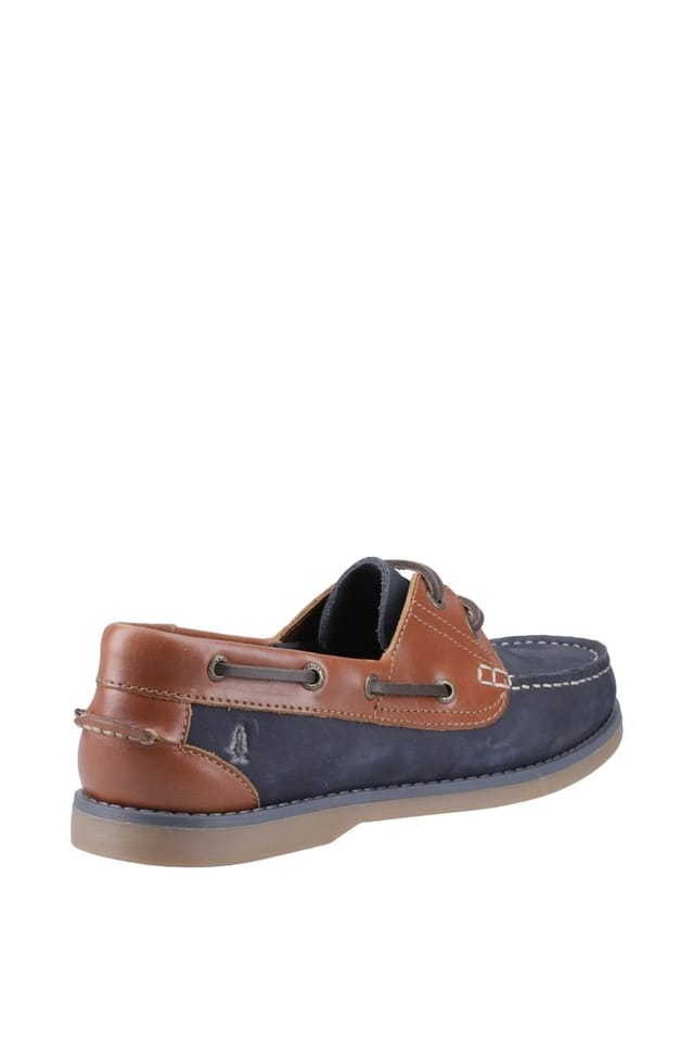 Hush Puppies Hush Puppies Men's Wilson Boat Shoe in Navy - 2