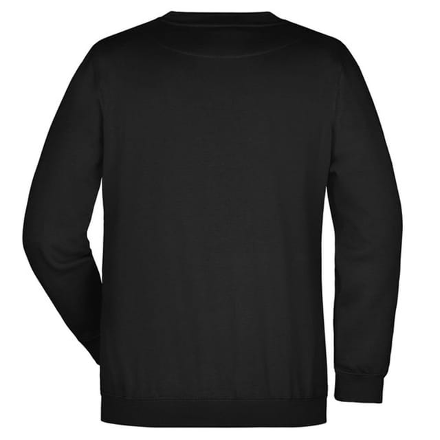 James and Nicholson James and Nicholson Men's Heavy Sweatshirt in Black - 2