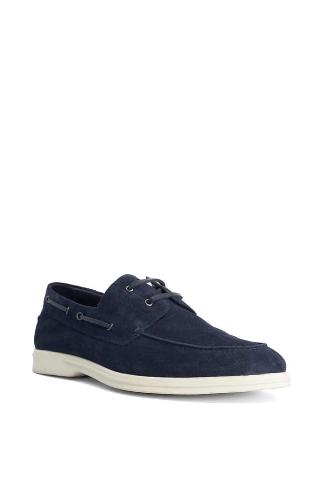 Dune London Dune London Men's 'Boldman' Suede Boat Shoes in Blue - 2