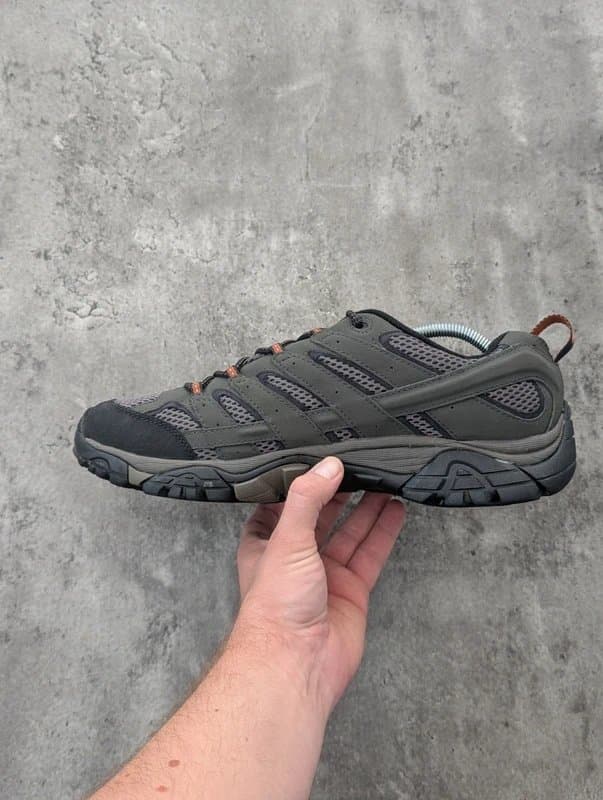 Merrell Merrell Moab 2 Gore-Tex Mens Hiking Shoes Beluga/Black 11UK | 611