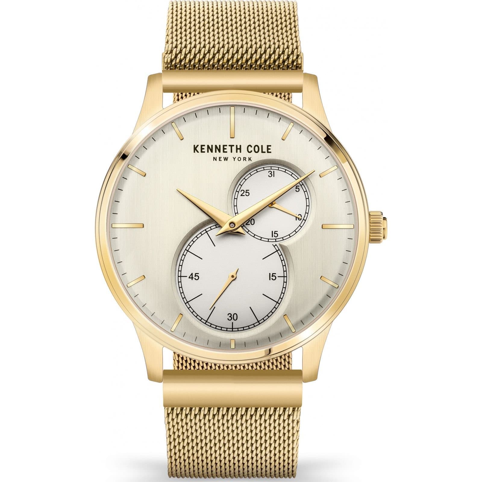 Kenneth Cole Kenneth Cole Men's KCWGK2125202 Classic 43mm Quartz Watch in Gold
