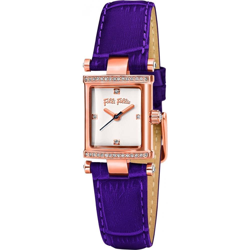 Folli Follie Folli Follie Women's WF13B037SSL 18mm Quartz Watch in Purple