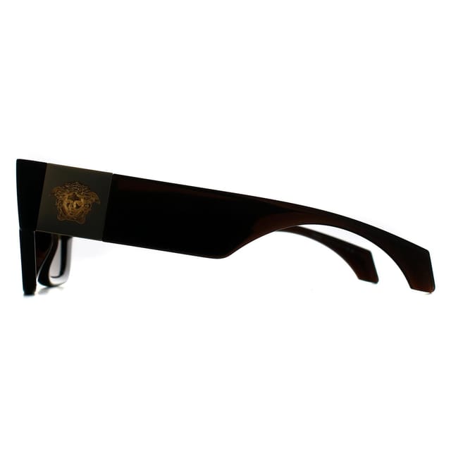 Versace Versace Women's Square Transparent Brown Brown VE4497U - 3