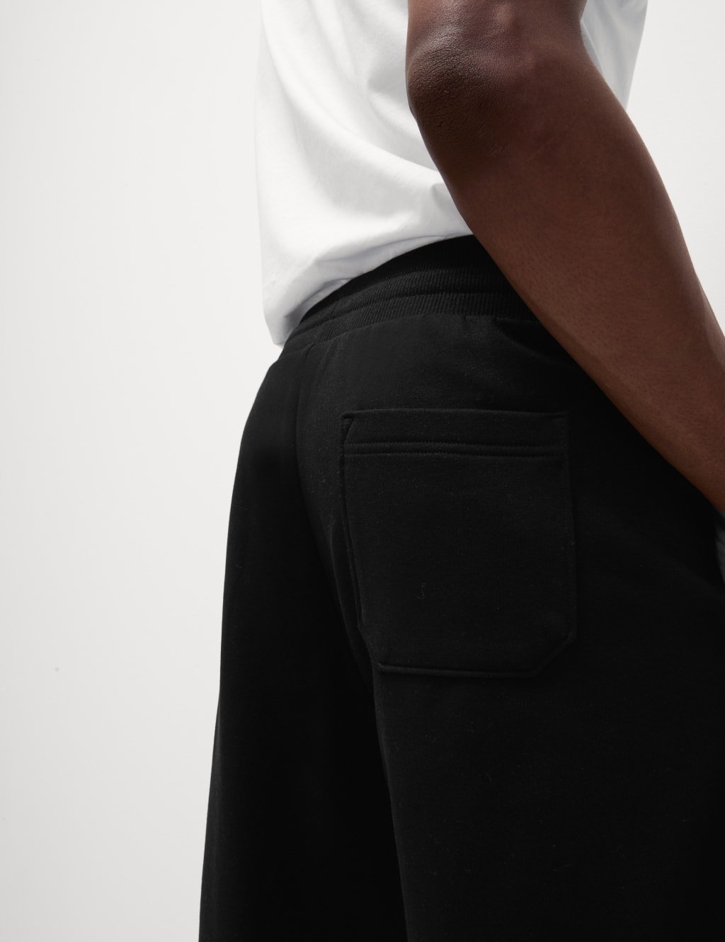 Marks & Spencer M&S Cotton Rich Oversized Joggers Wine - 2