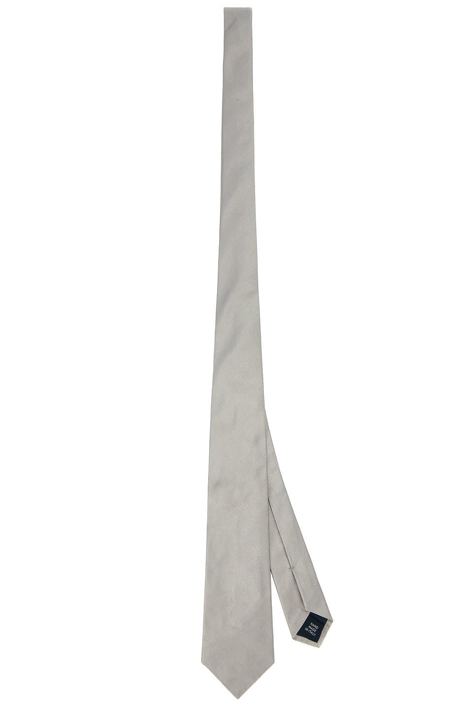 revolve Silk English Repp Solid Neck Tie
