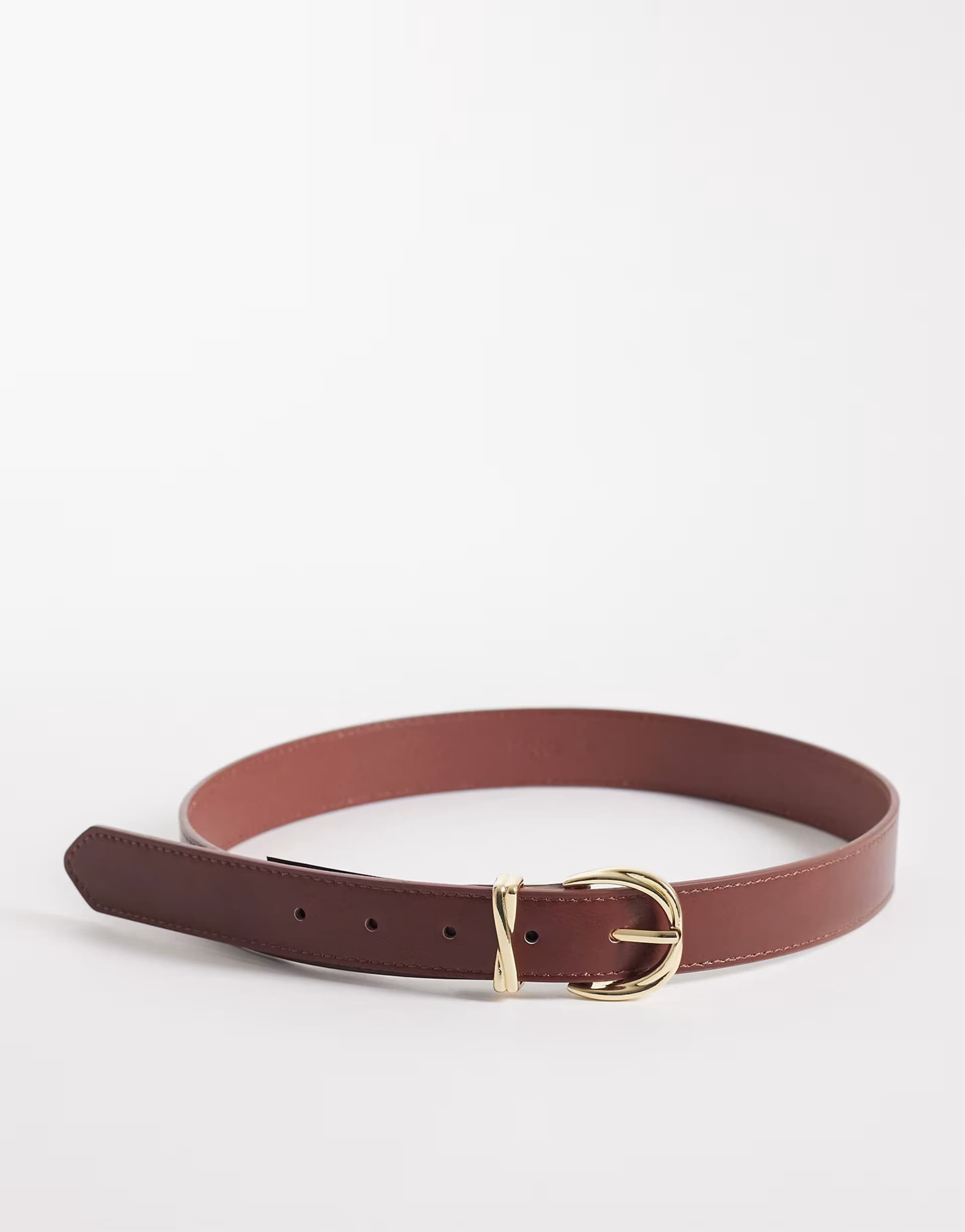 ASOS ASOS Brown Faux Leather Belt