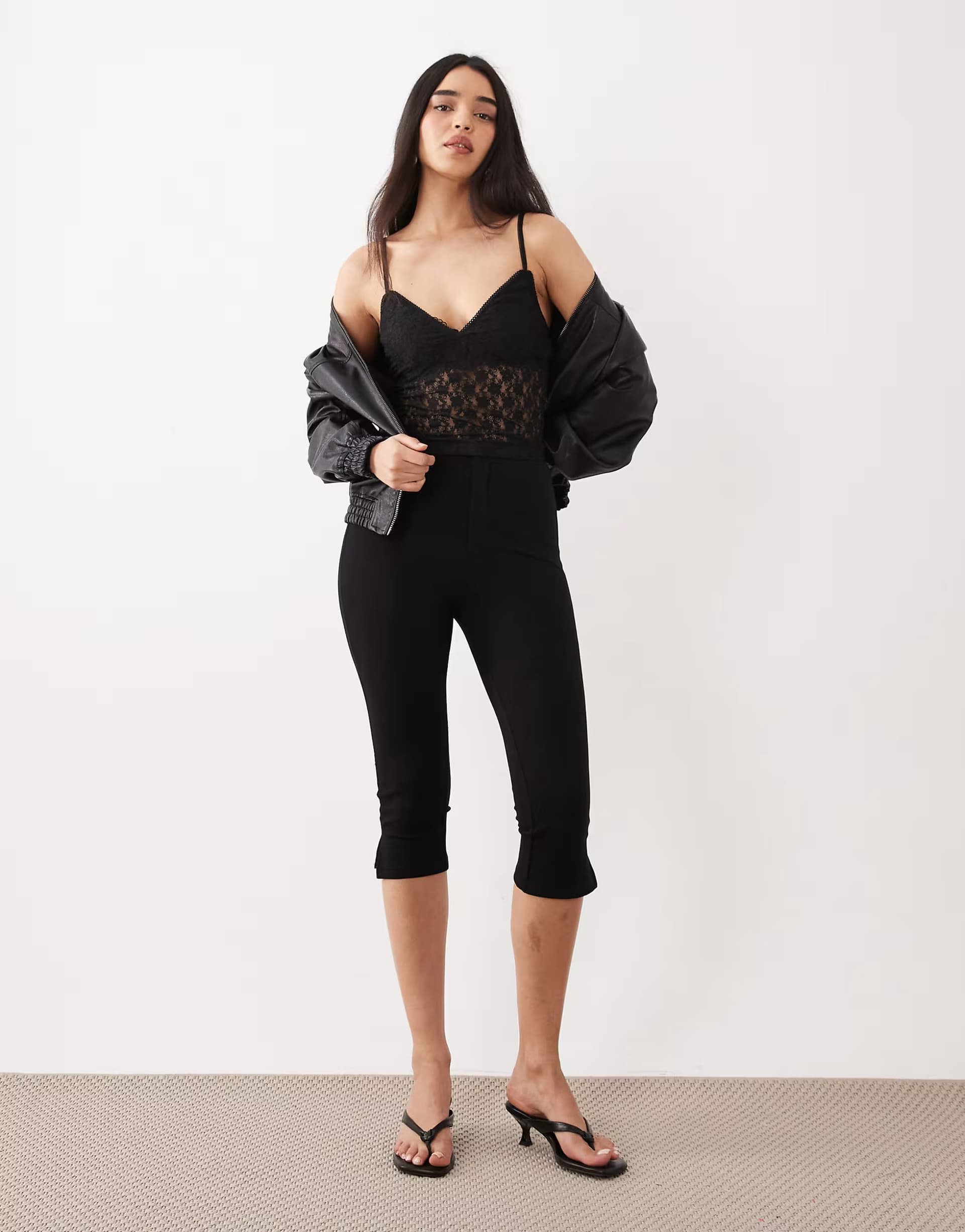 ASOS ASOS Lace Cami Top in Black