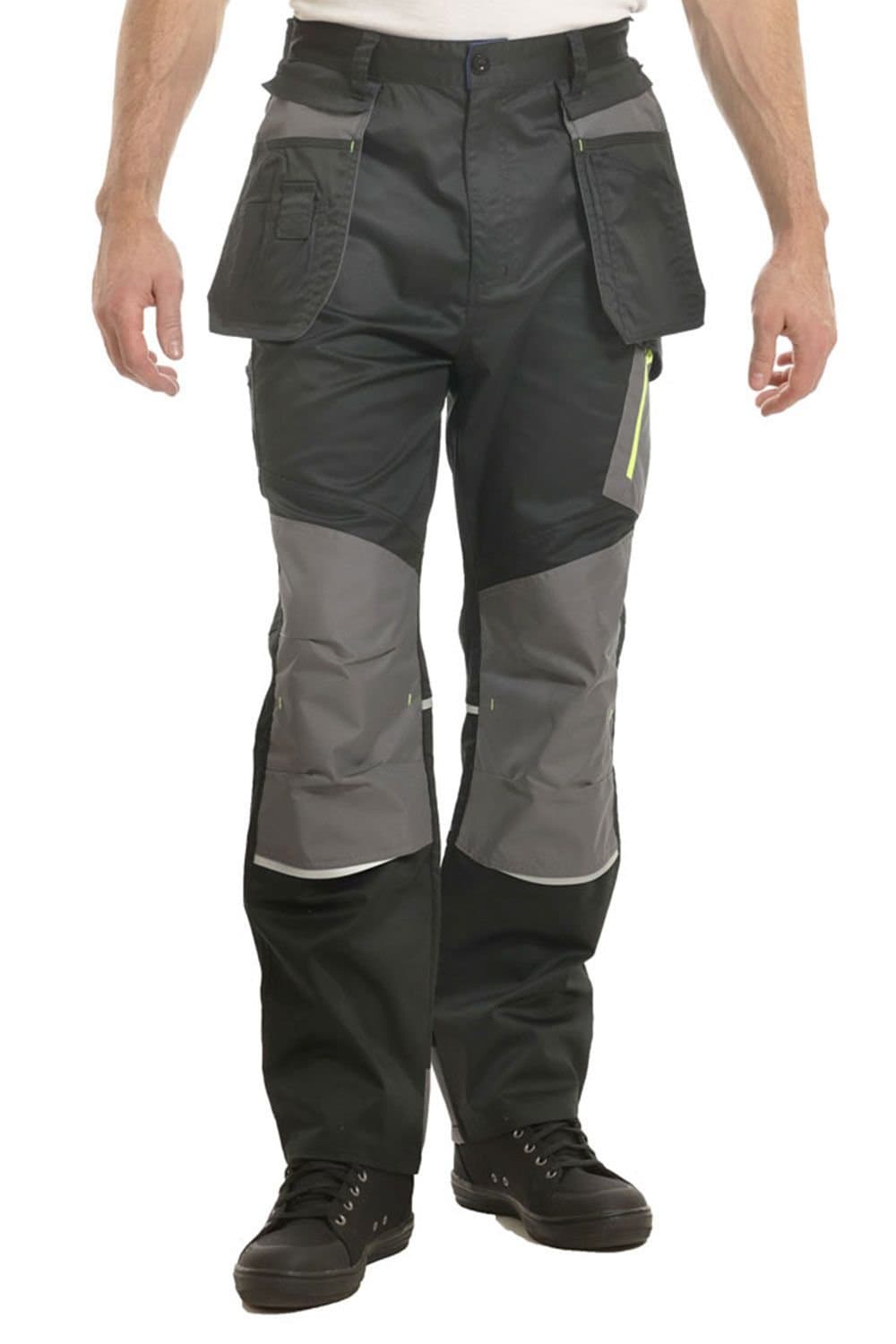 Goodyear Goodyear Men's Flex Knee Work Trousers in Black