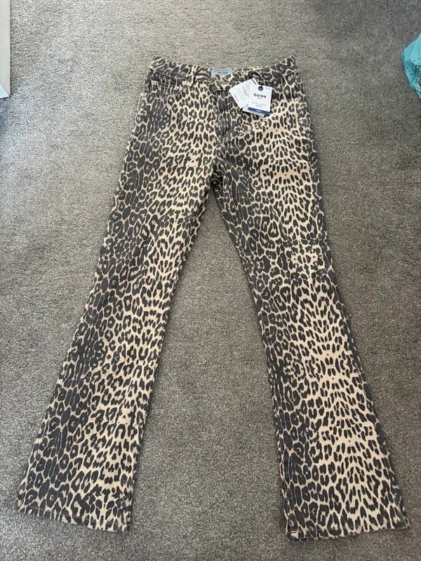 New Look New look leopard print jeans