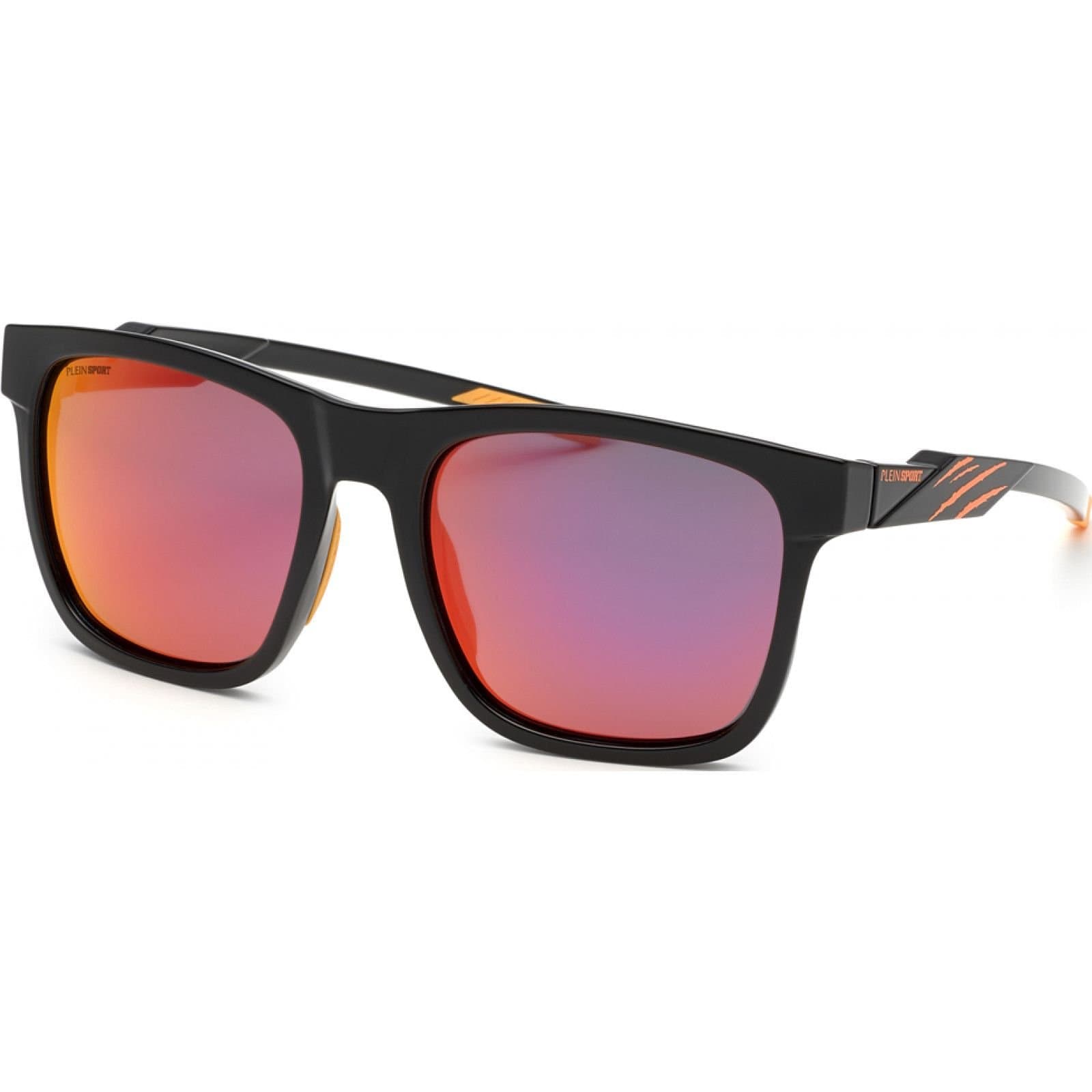 Plein Sport Plein Sport Men's SSP010-56Z42P Square/Rectangle Sunglasses in Black