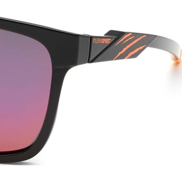 Plein Sport Plein Sport Men's SSP010-56Z42P Square/Rectangle Sunglasses in Black - 2