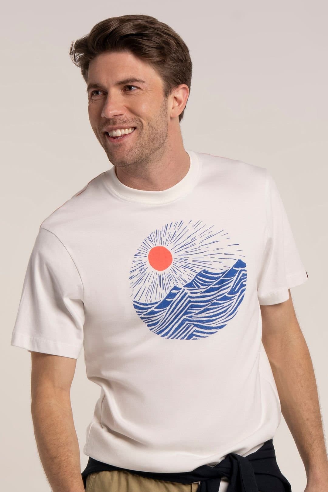 Brakeburn Brakeburn Men's OCKLEY T-SHIRT in Cream