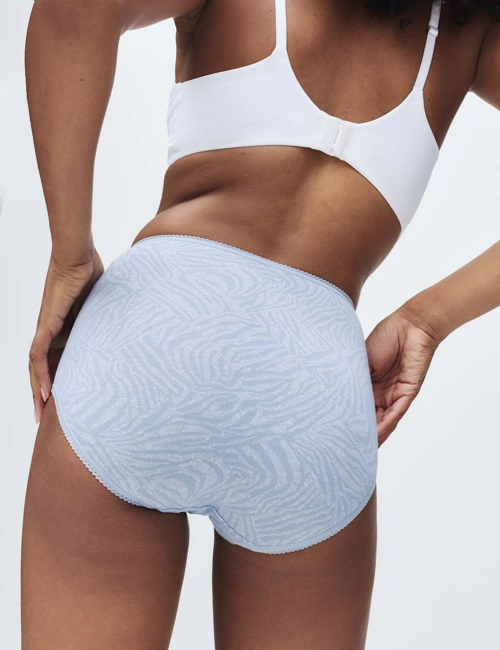 Marks & Spencer M&S 10pk Cotton Lycra® Full Brief Knickers Dark Blue - 2