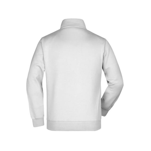James and Nicholson James and Nicholson Men's Plain Jacket in White - 2
