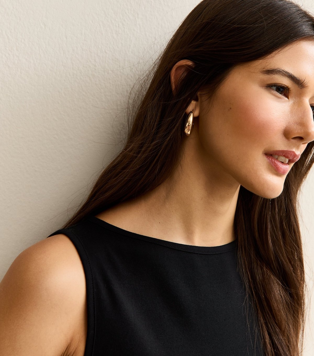 New Look Women's Black Sleeveless Slash Neck Bodysuit New Look - 2