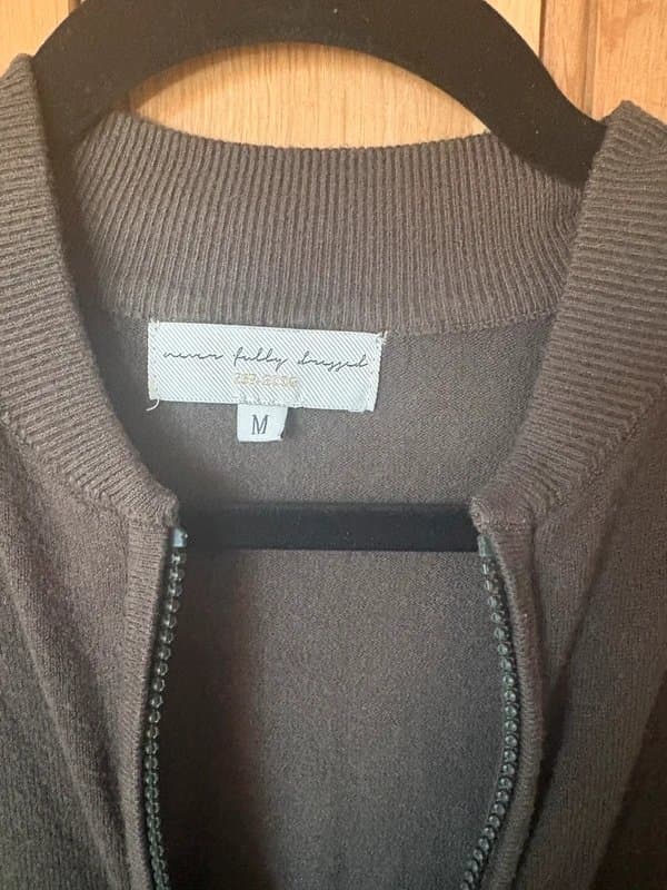 Never Fully Dressed Khaki green knitted jumpsuit/ loungewear from Never Fully Dressed