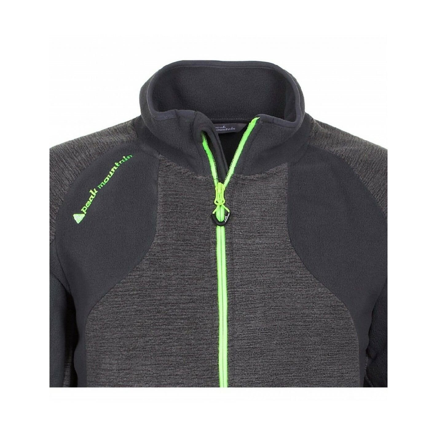 Peak Mountain Peak Mountain Men's Fleece Jacket Cecut in Grey - 4