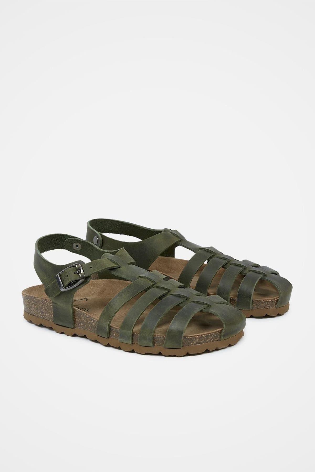 Celtic & Co Celtic & Co Women's Fisherman's Sandal in Olive
