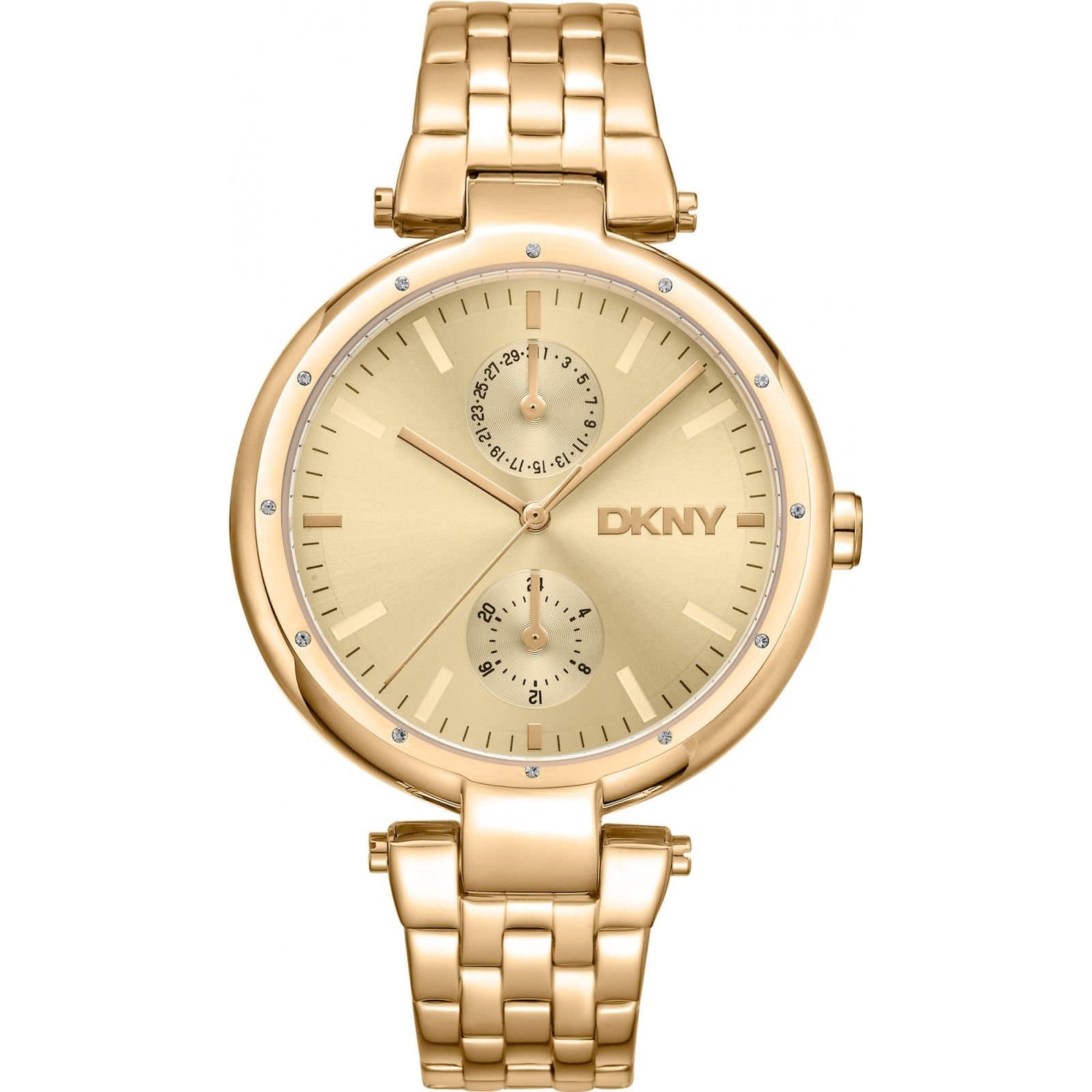 DKNY DKNY Women's DK1L066M0065 Downtown 38mm Quartz Watch in Gold