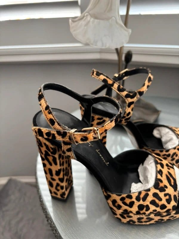 Never Fully Dressed Never fully Dressed leopard shoes - 1