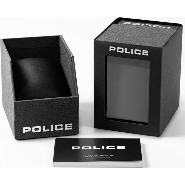 Police Police Men's PEWJI2194243 Vault 44mm Quartz Watch in Black - 3
