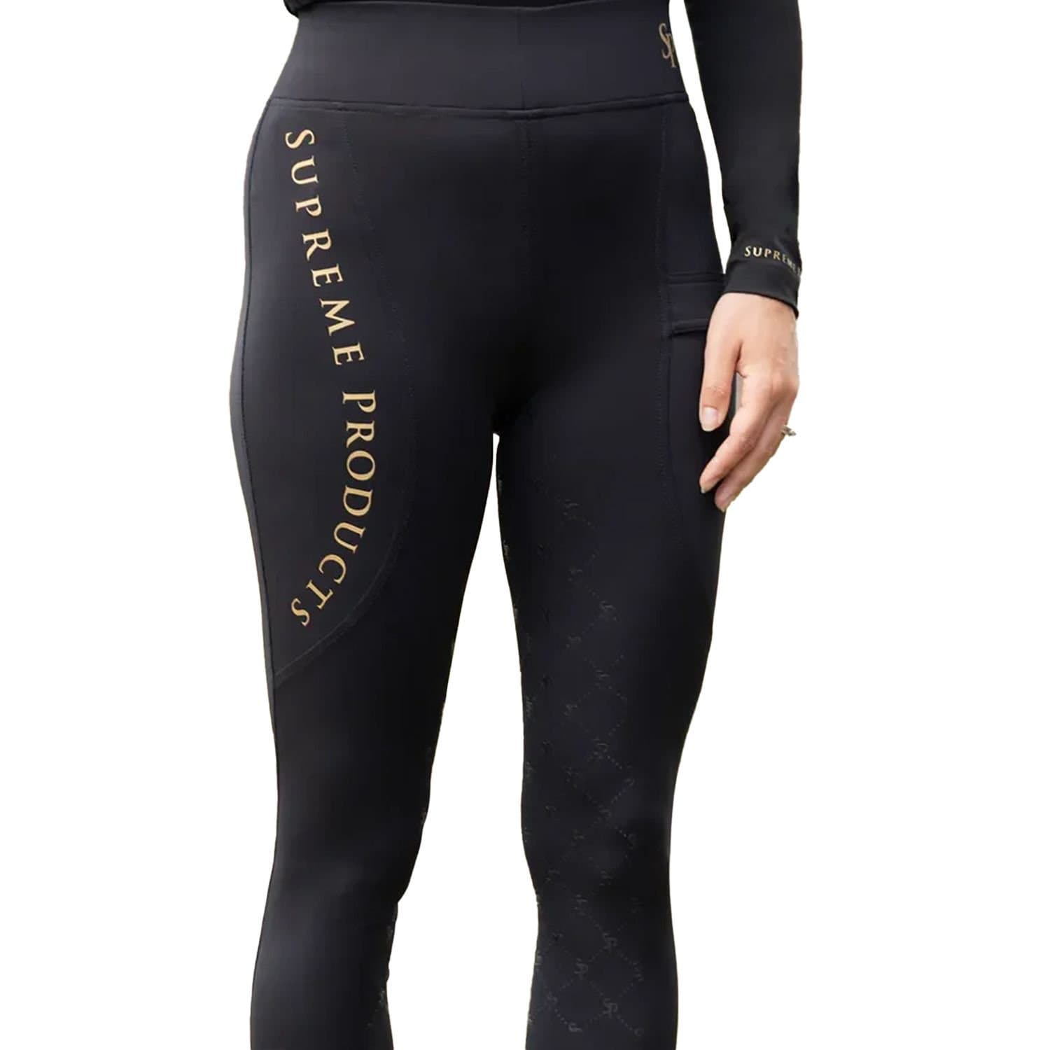 Supreme Products Supreme Products Women's Show Rider Horse Riding Tights in Black