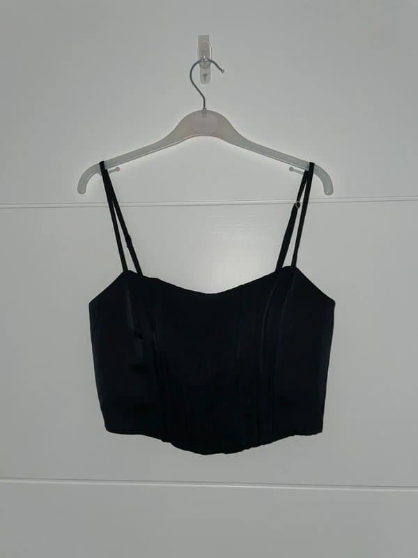 Bershka Bershka Satin boned corset