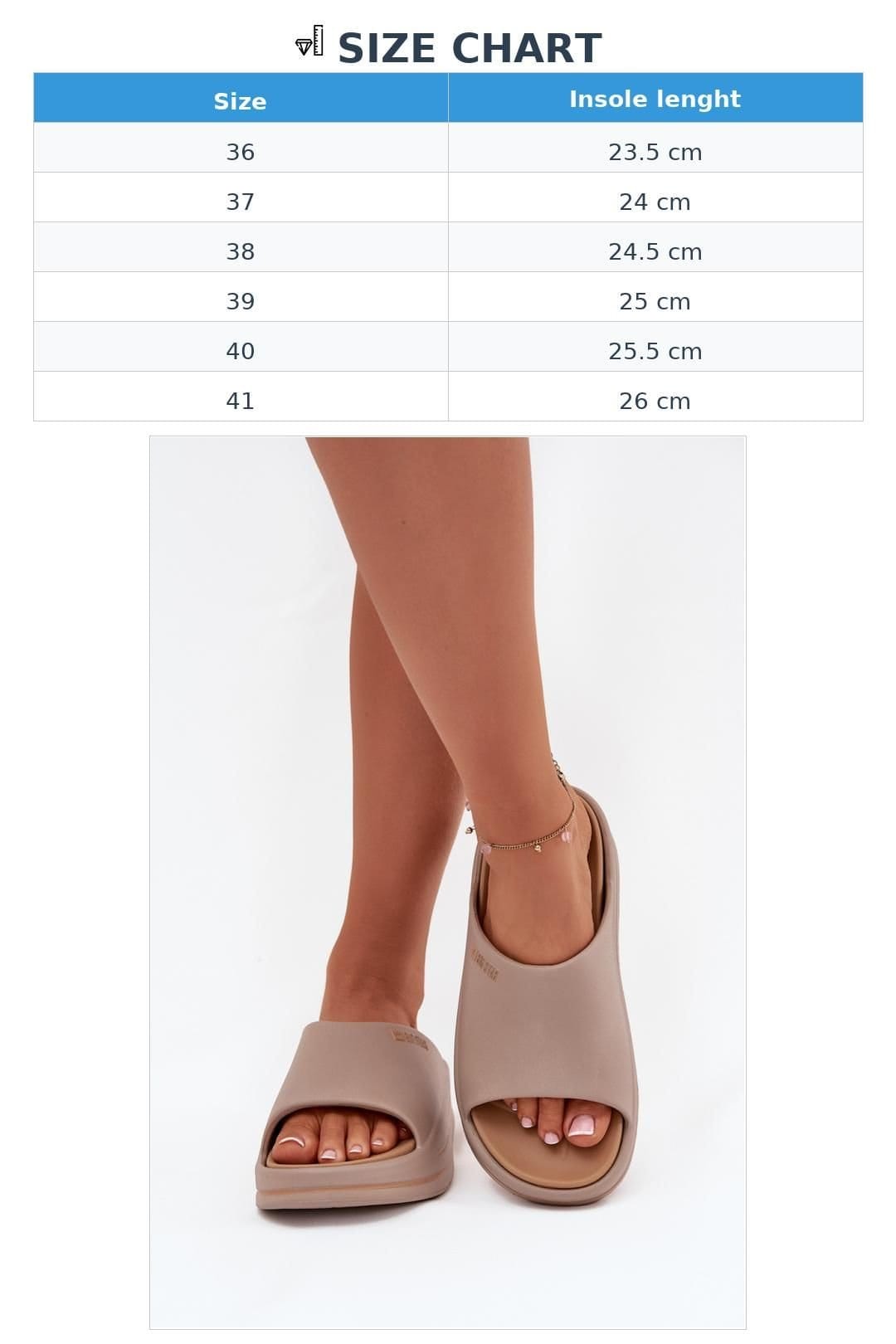Love Lace Love Lace Women's Big Star Platform Foam Flip Flops Summer Beach Everyday Casual in Beige - 4