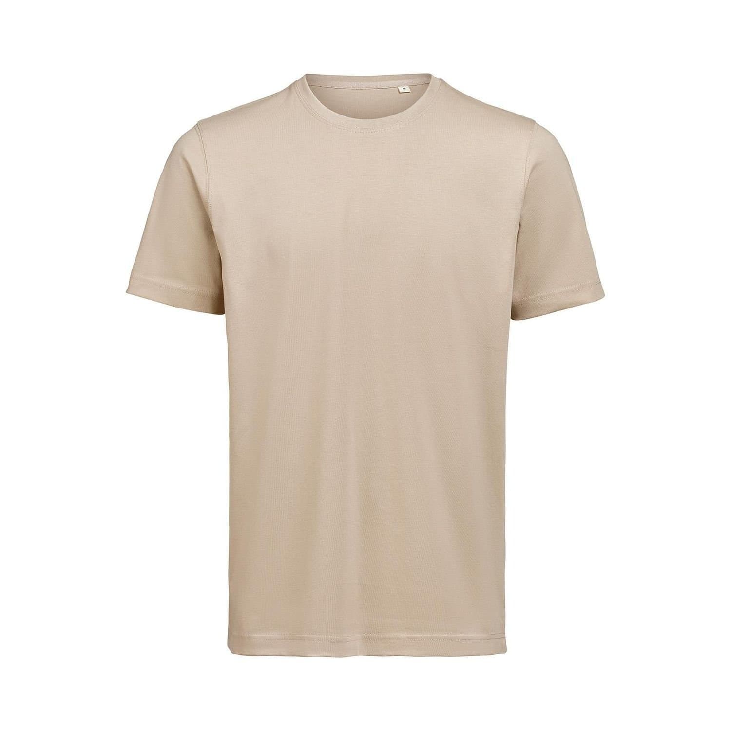 Untagged Movement Untagged Movement Men's Cotton Regular T-Shirt in Light Brown