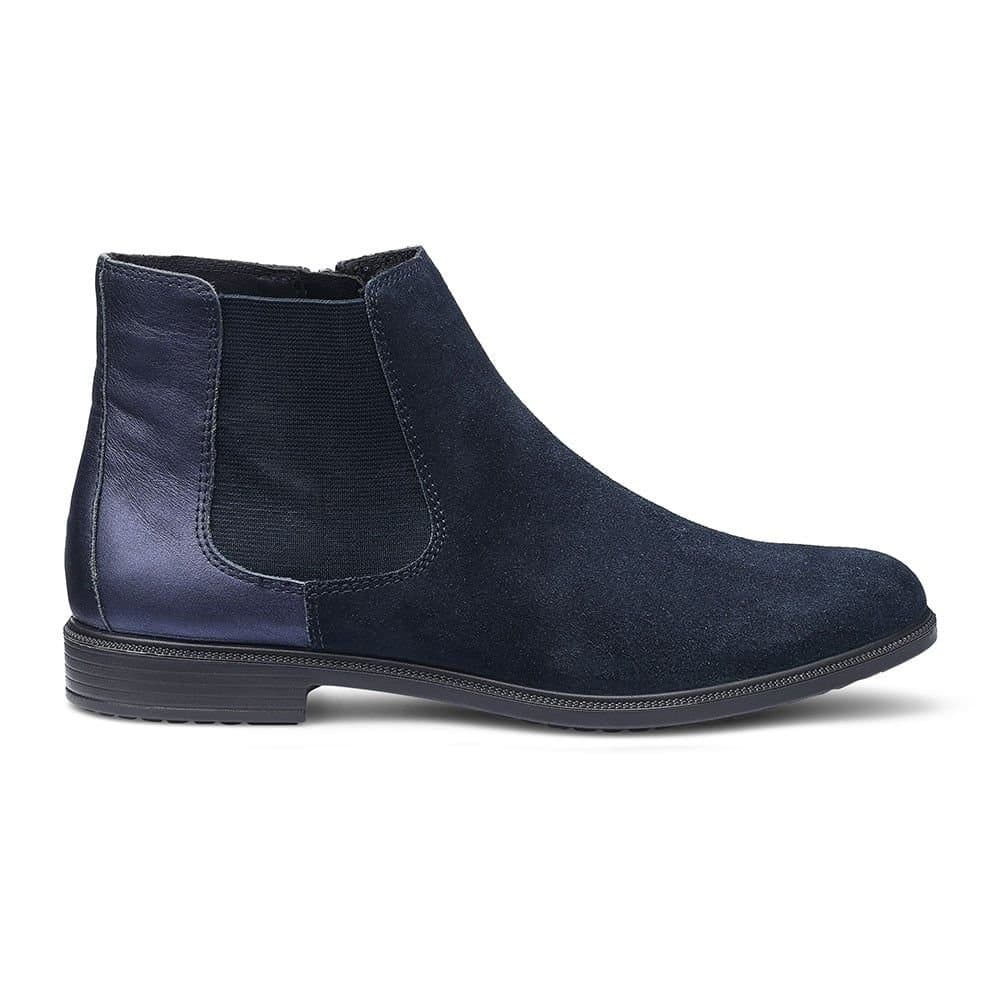 Hotter Hotter Women's Wide Fit 'Tenby' Chelsea Boots in Navy