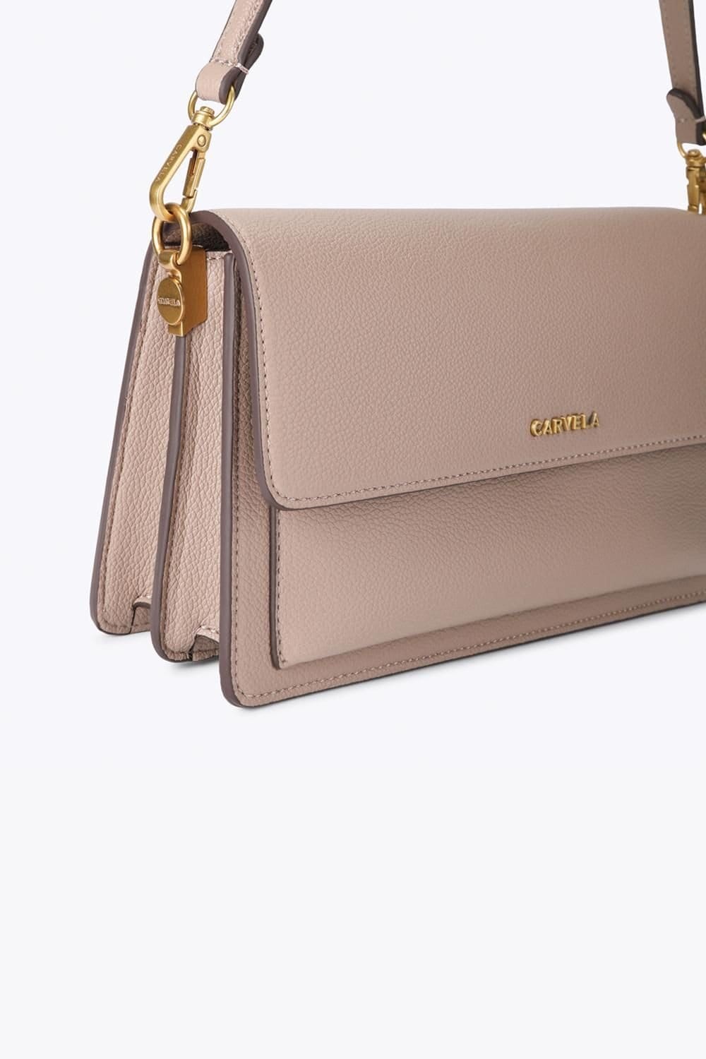 Carvela Carvela Women's 'Fernanda Shoulder Bag' in Taupe - 4