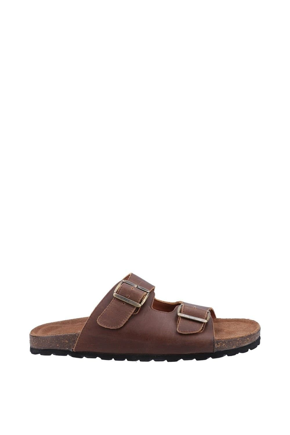 Hush Puppies Hush Puppies Men's 'Nash' Sliders in Brown