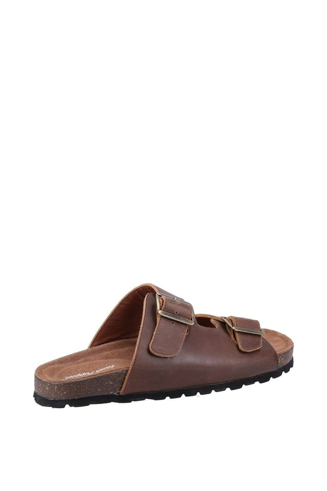 Hush Puppies Hush Puppies Men's 'Nash' Sliders in Brown - 3