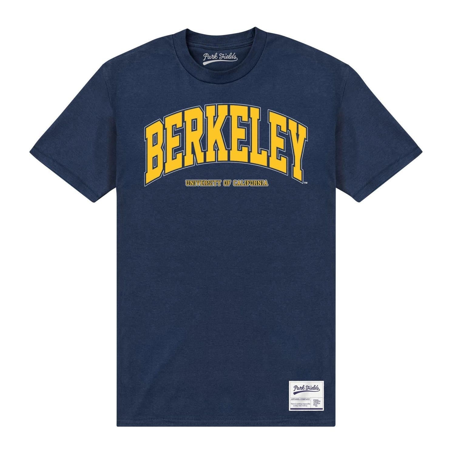 UC Berkeley UC Berkeley Men's Arch Printed Navy T-Shirt