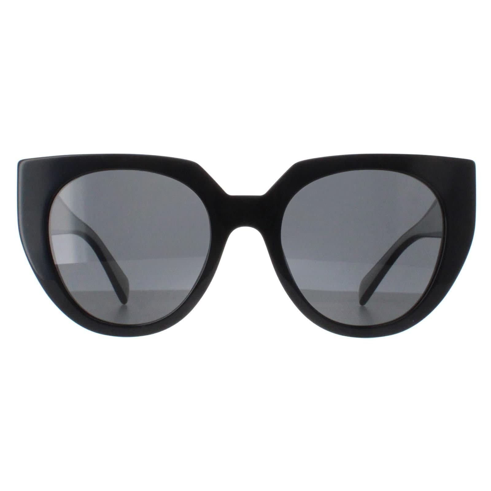 Prada Prada Women's Cat Eye Black & Talc Dark Grey PR14WS