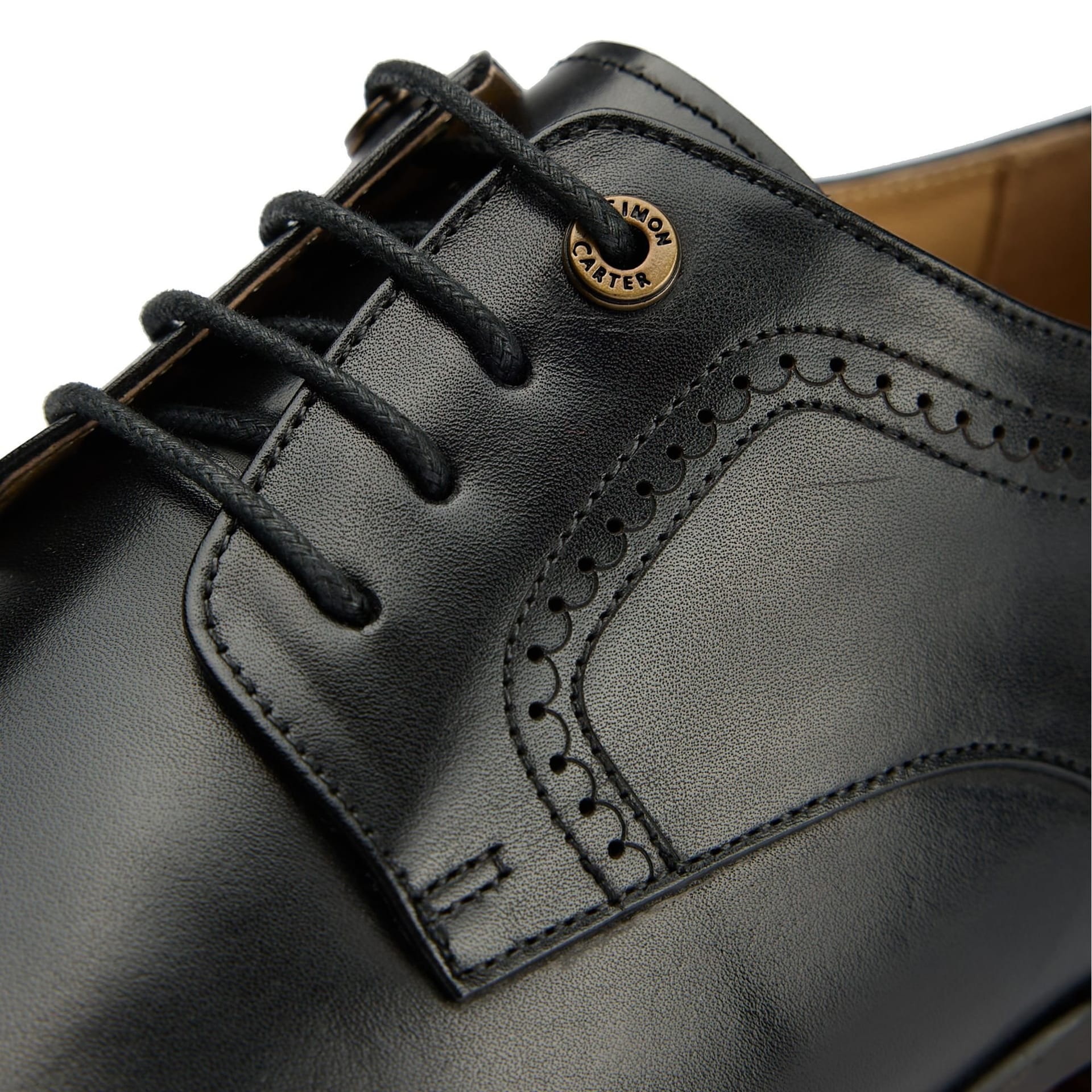 Simon Carter SIMON CARTER Men's Tosti Derby Shoes in Black - 4