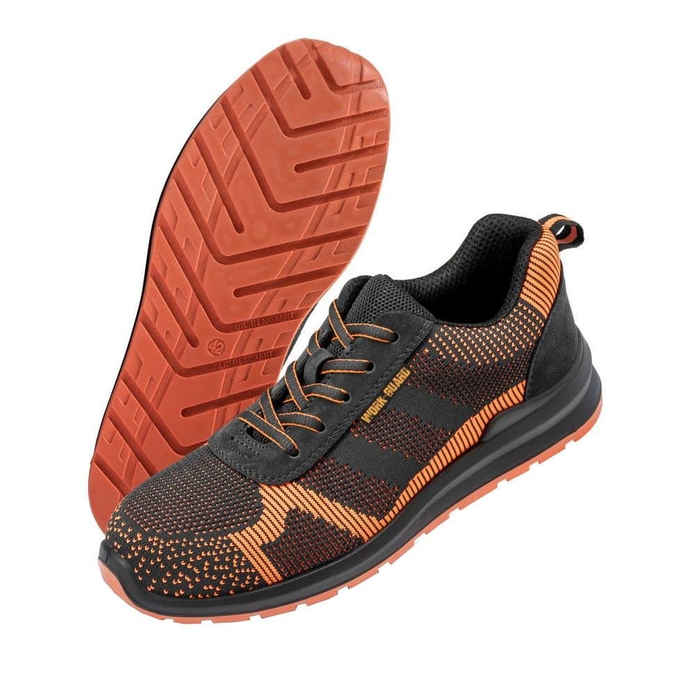 WORK-GUARD by Result WORK-GUARD by Result Black Suede Trim Safety Trainer