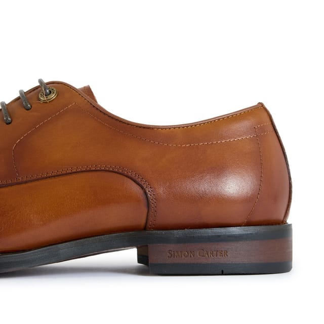Simon Carter SIMON CARTER Men's Mcbride Derby Shoes in Tan - 3
