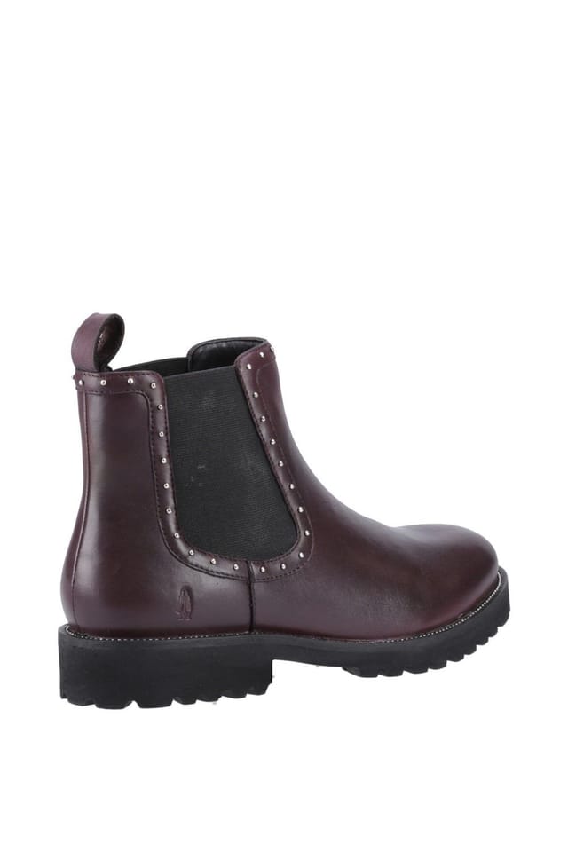 Hush Puppies Hush Puppies Women's Gwyneth Stud Boot in Plum - 2