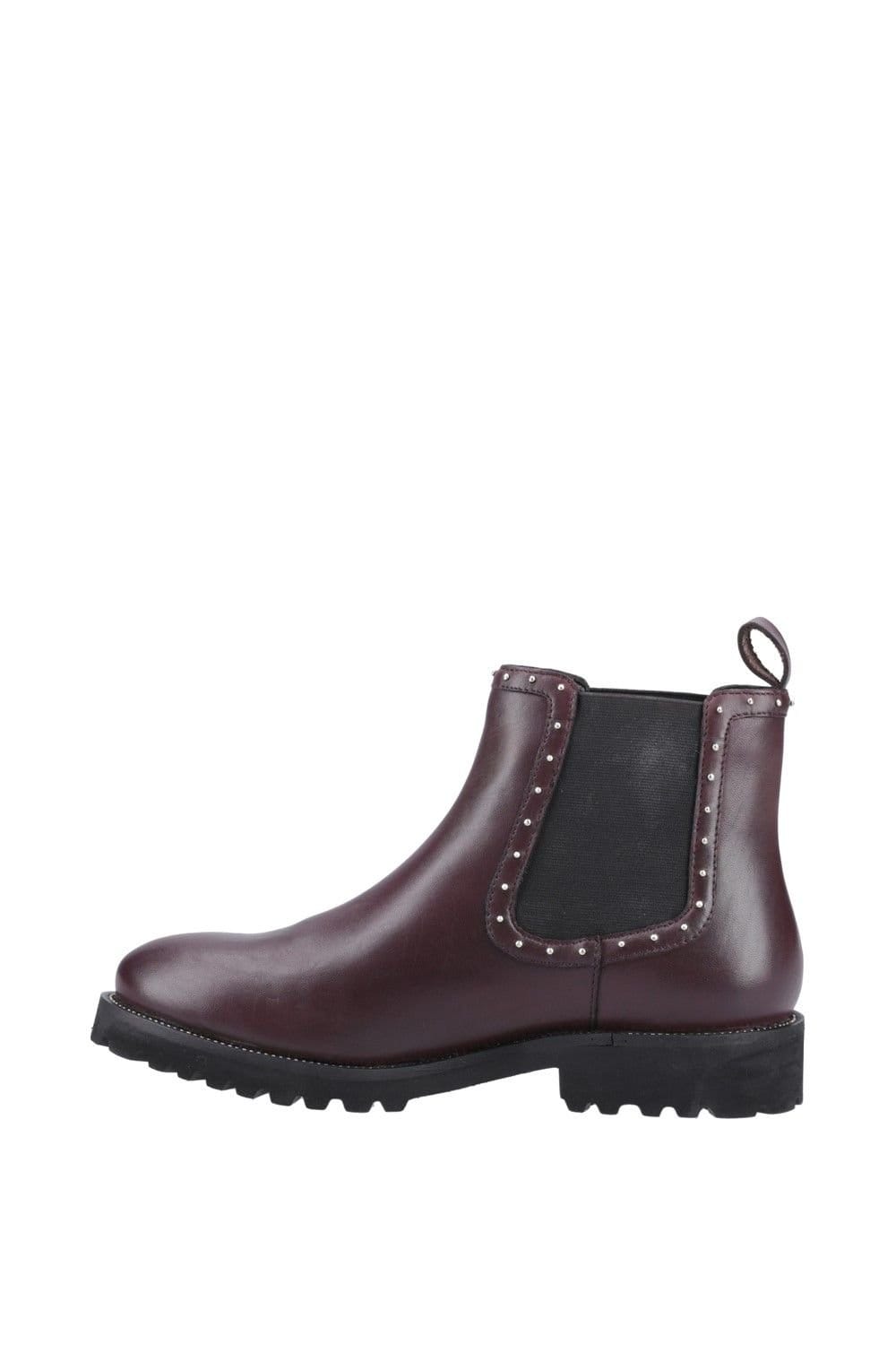 Hush Puppies Hush Puppies Women's Gwyneth Stud Boot in Plum - 4