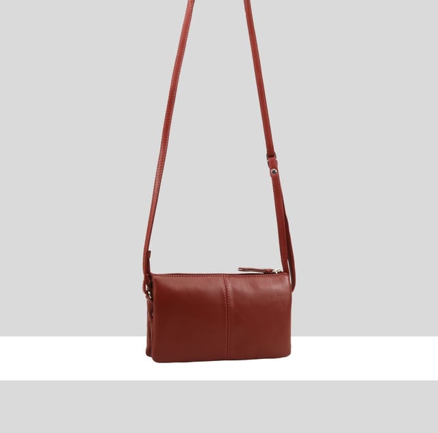 Dents Dents Women's Anaya Leather Cross Body Bag in Raspberry - 2