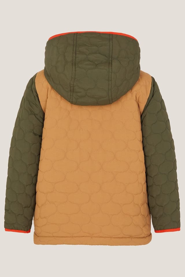 Monsoon Monsoon Men's Colourblock Quilted Jacket Multi - 3