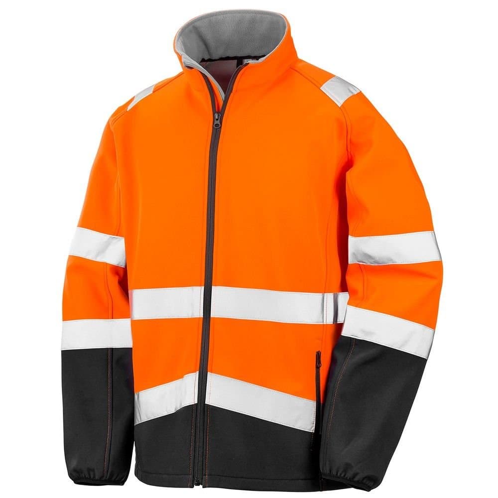 SAFE-GUARD by Result SAFE-GUARD by Result Men's High-Visibility Soft Shell Jacket
