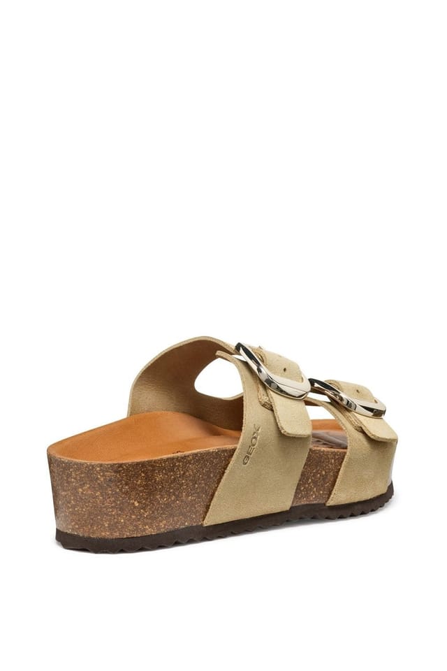 Geox Geox Women's D Brionia H Sandals in Taupe - 2