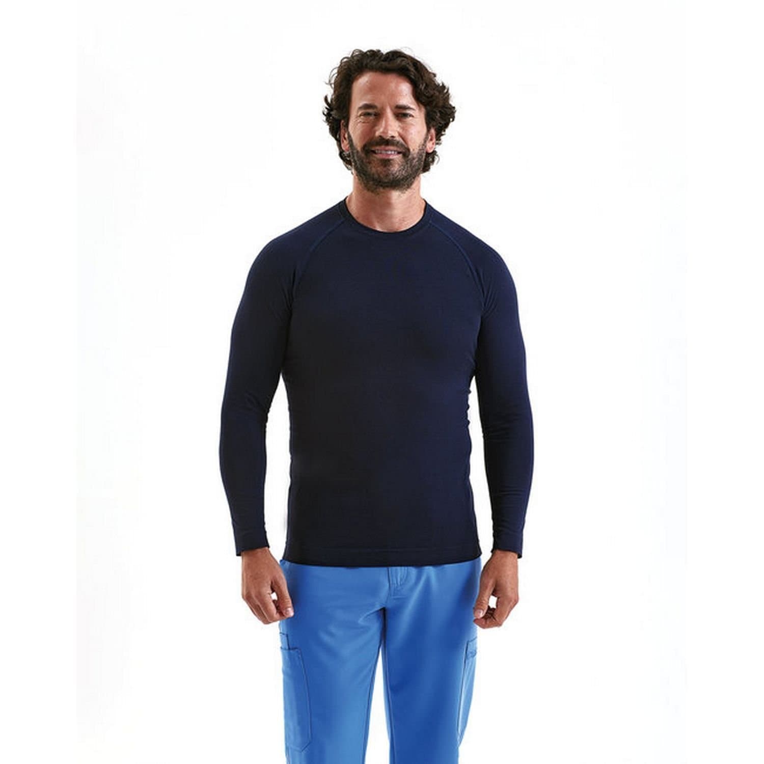 Onna Onna Men's Unstoppable Fresh Underscrub Base Layer in Navy