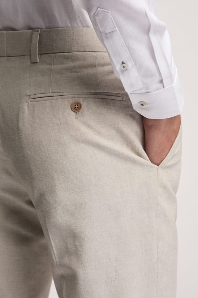 Ted Baker Ted Baker Men's Slim Trouser in Nude - 3