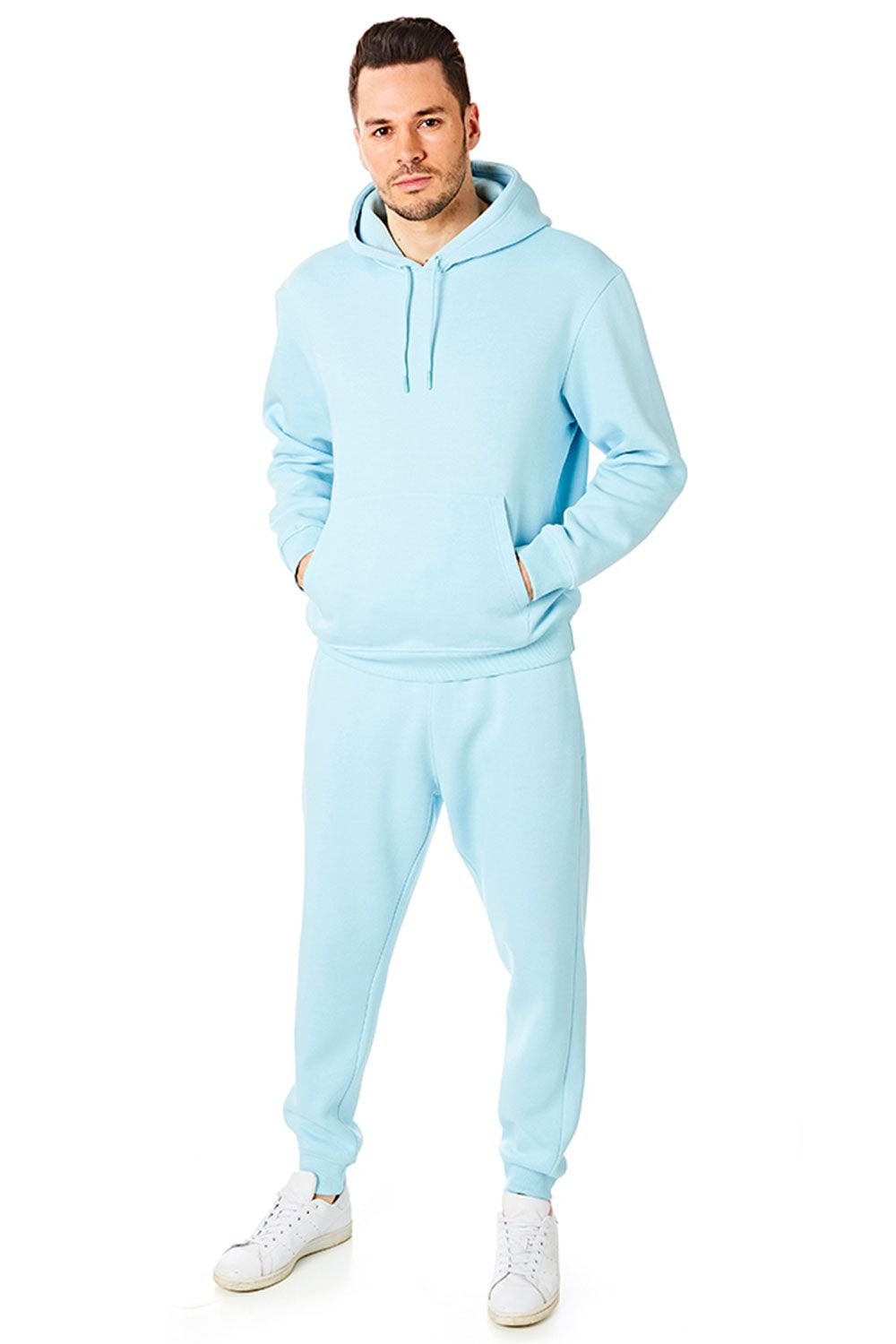 RIPT Essentials RIPT Essentials Men's Pullover Hoody in Aqua - 4