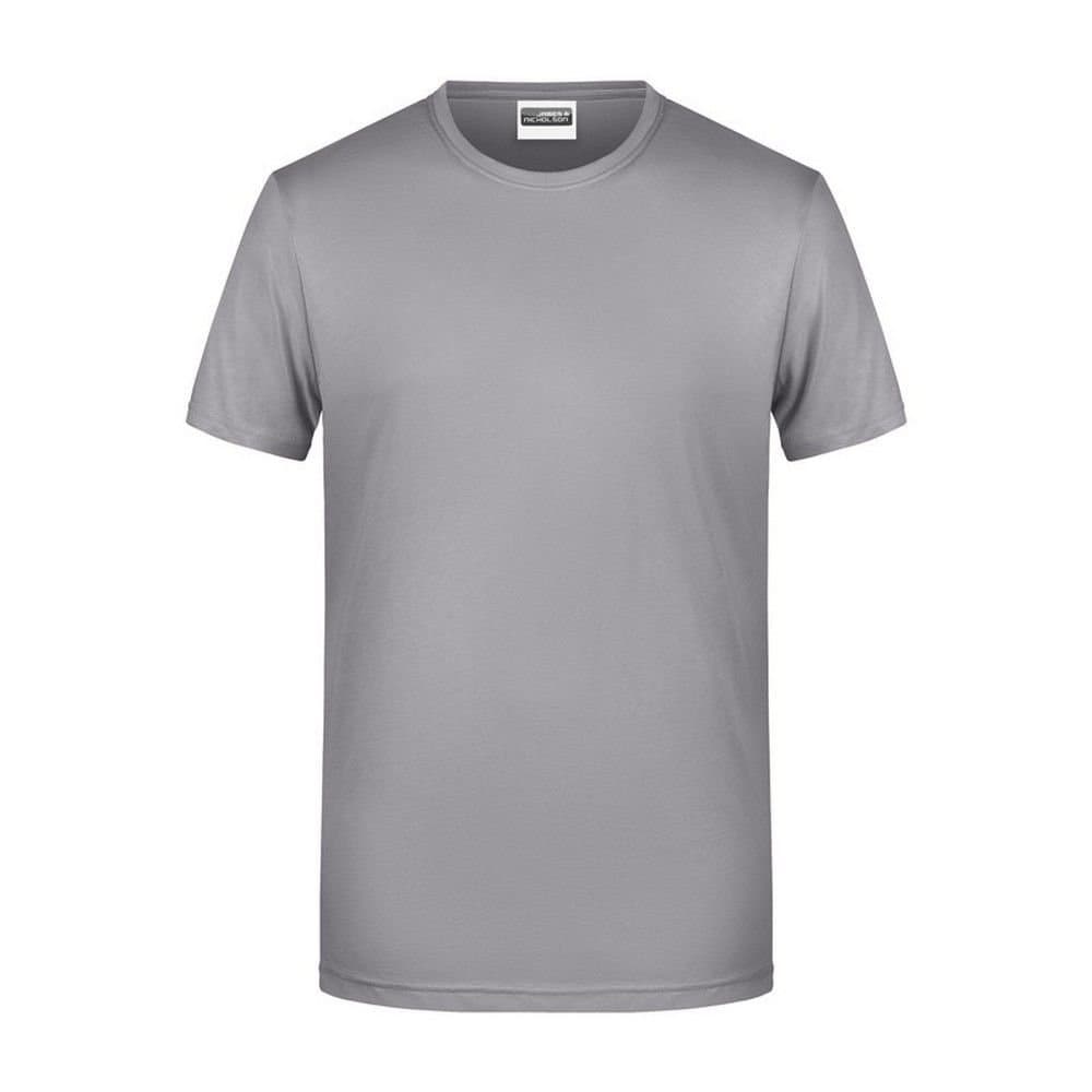 James and Nicholson James and Nicholson Men's Basic T-Shirt in Dark Grey