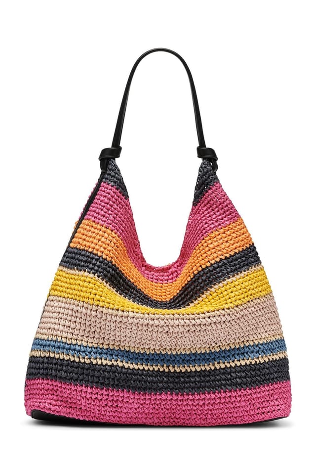 DKNY DKNY Women's Paula Hobo Stripe Multi - 3