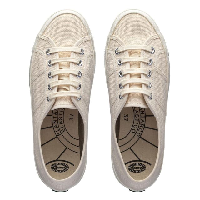 Superga Superga Women's 1925 Made In Italy Trainers in Beige - 3